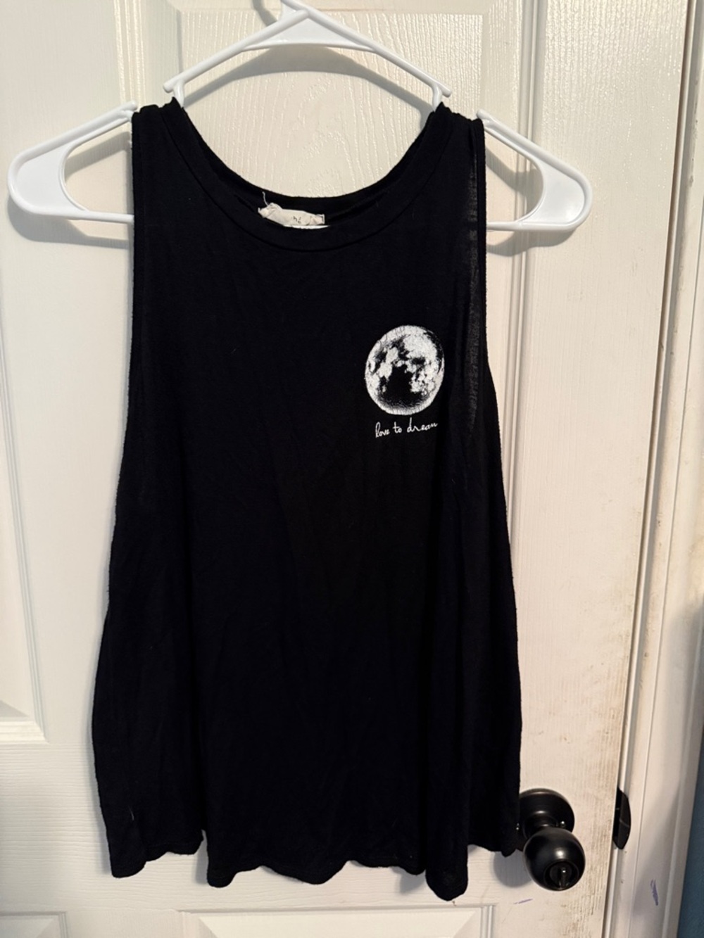 Black Moon Graphic Tank Top - Women's Sleeveless Tee